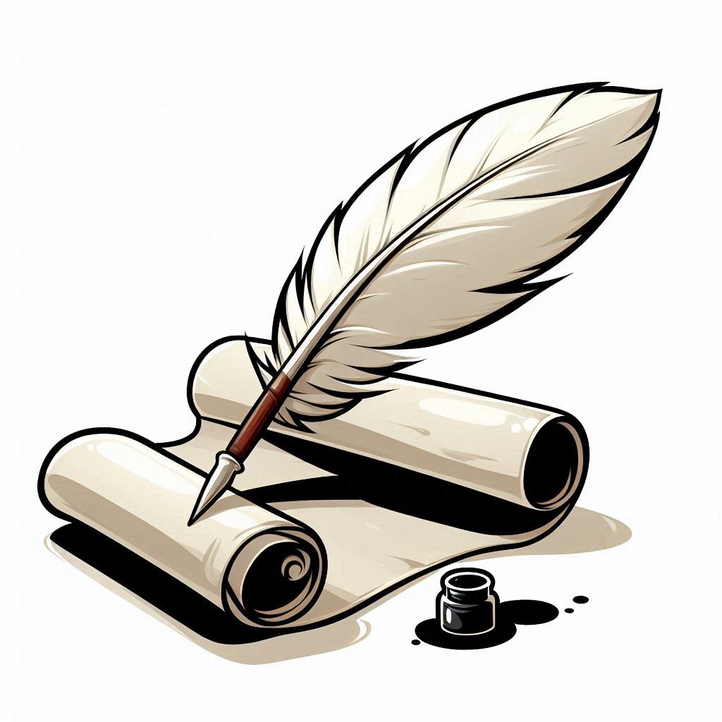 Quill and Scroll Icon